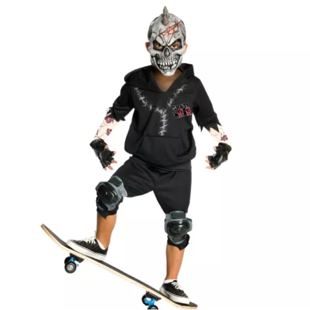 Skate or Die kids Costume size Medium 8/10